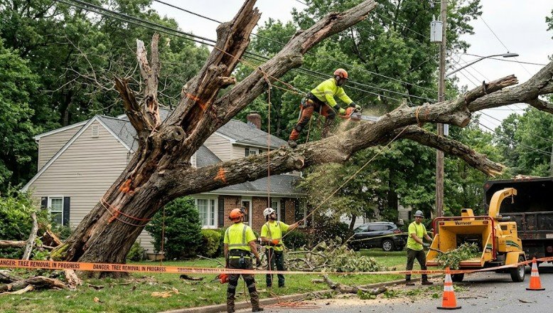 Removing Dangerous Trees Near Temple Terrace Homes